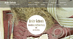 Desktop Screenshot of meubelstoffeerderij-ariengehrels.nl